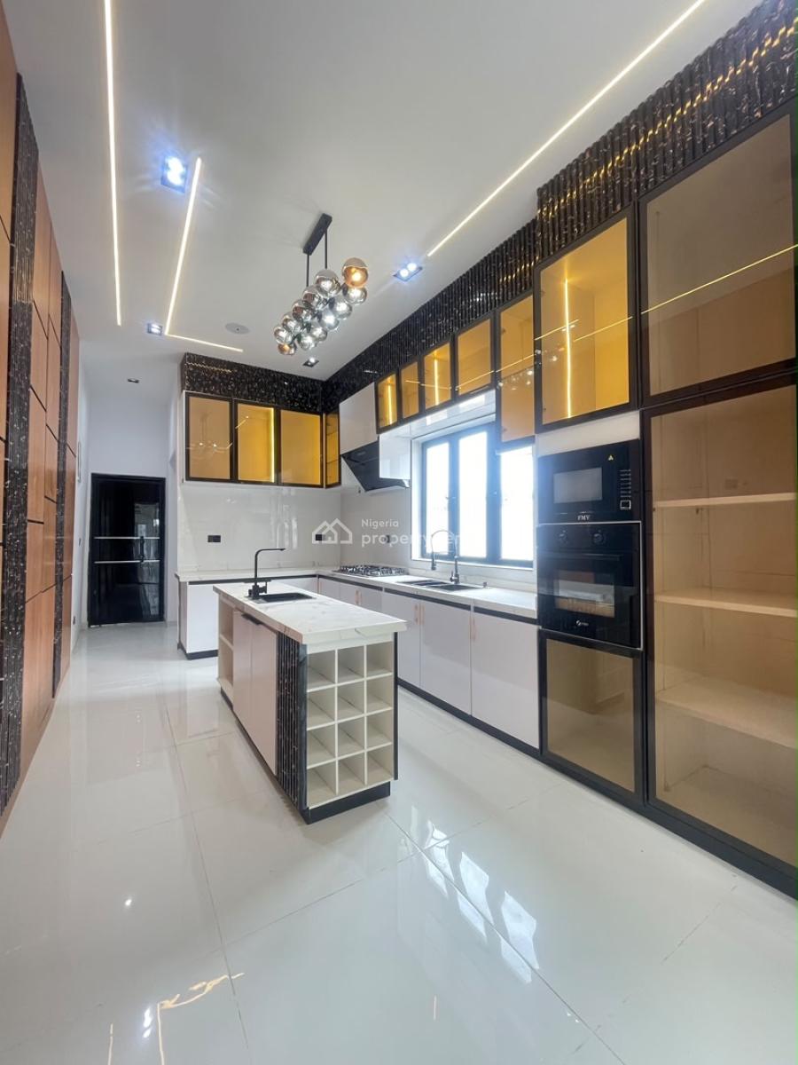 Astonishing 5 Bedroom Detached Duplex with Pool and Bq, Ikota, Lekki, Lagos, Detached Duplex for Sale