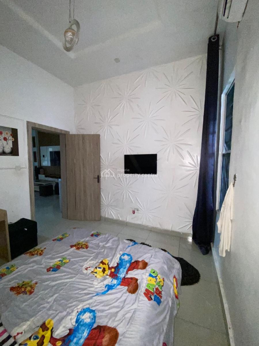 Room Downstairs Fully Furnished and Serviced with Shared Kitchen, Dpkay Orchid, Lekki, Lagos, House for Rent