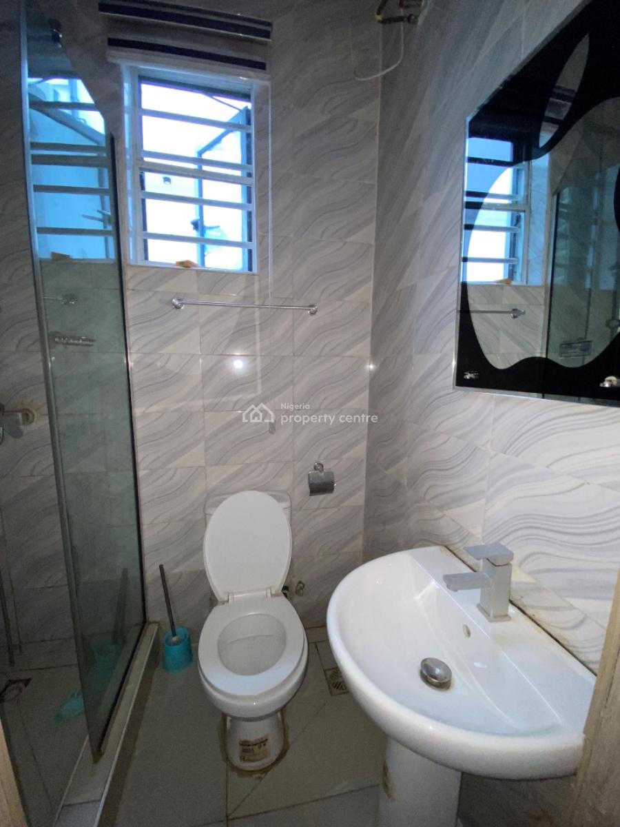 Room Downstairs Fully Furnished and Serviced with Shared Kitchen, Dpkay Orchid, Lekki, Lagos, House for Rent