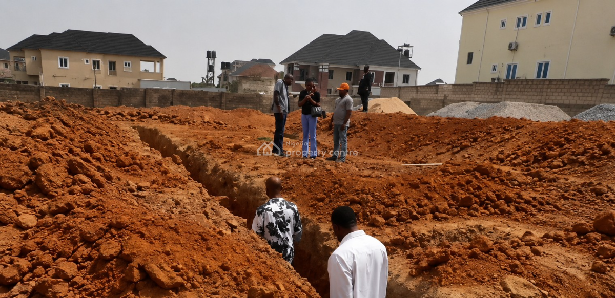 Carcass 4bedrooms Terrace Duplex, Happy Place Estate, Mbora (nbora), Abuja, Terraced Duplex for Sale