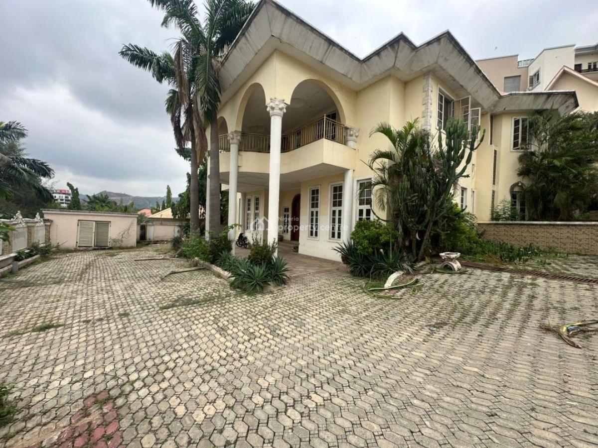 5 Bedroom Detached Duplex with 2 Bedrooms Bq, Serene Environment, Maitama District, Abuja, Detached Duplex for Rent