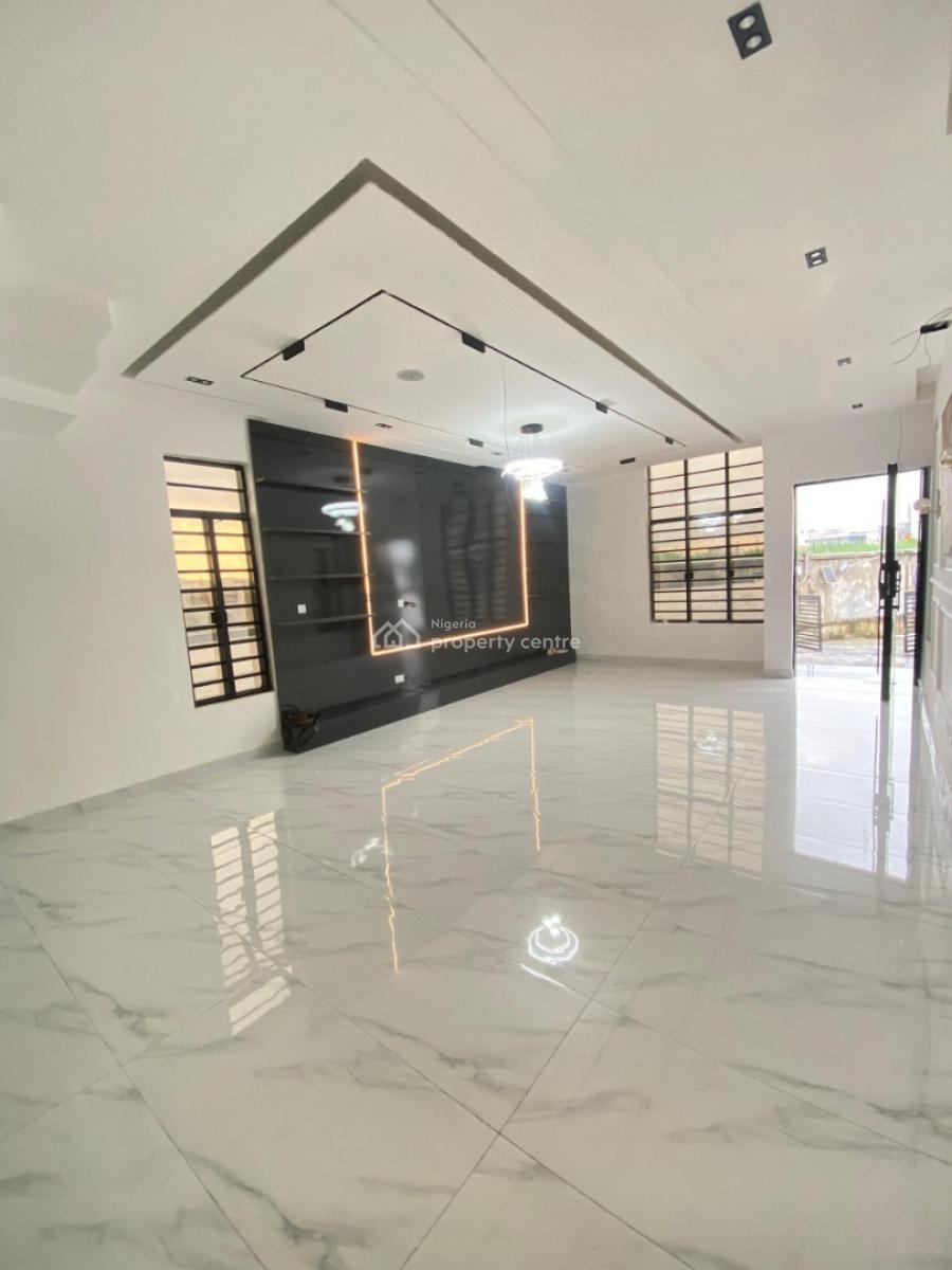 Exclusive 5 Bedroom Brand New Detached Smart House with Pool and Bq, Chevron, Lekki, Lagos, Detached Duplex for Sale