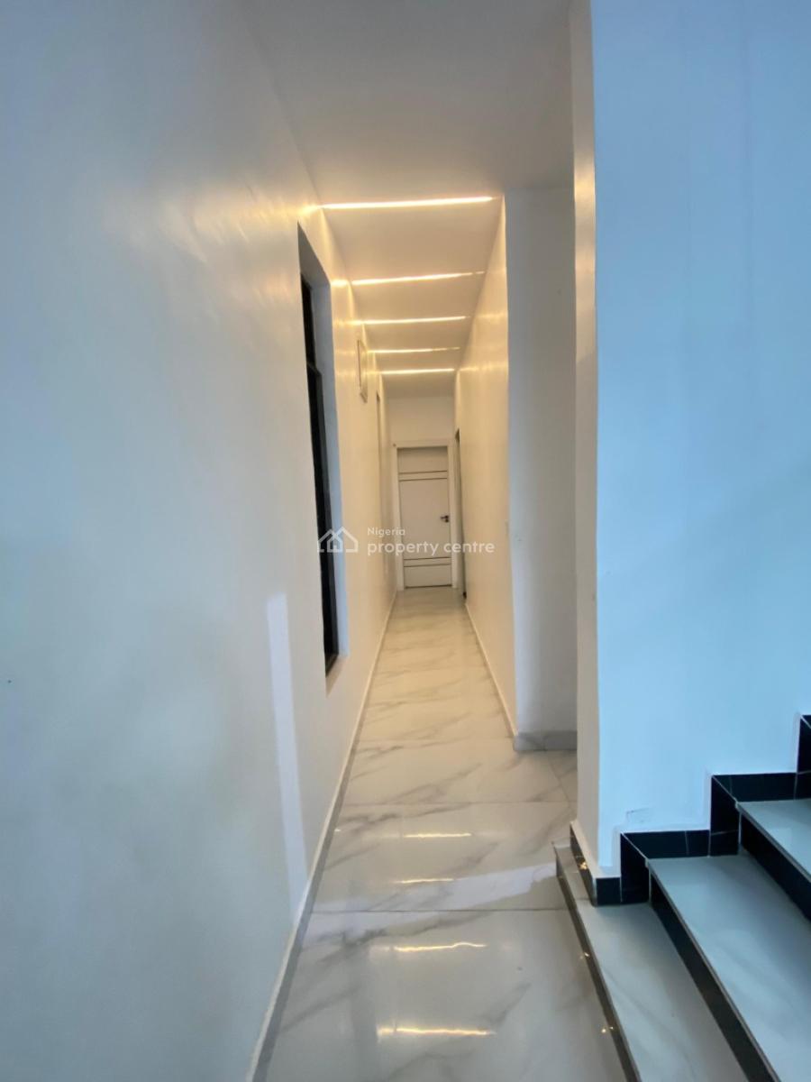 Exclusive 5 Bedroom Brand New Detached Smart House with Pool and Bq, Chevron, Lekki, Lagos, Detached Duplex for Sale