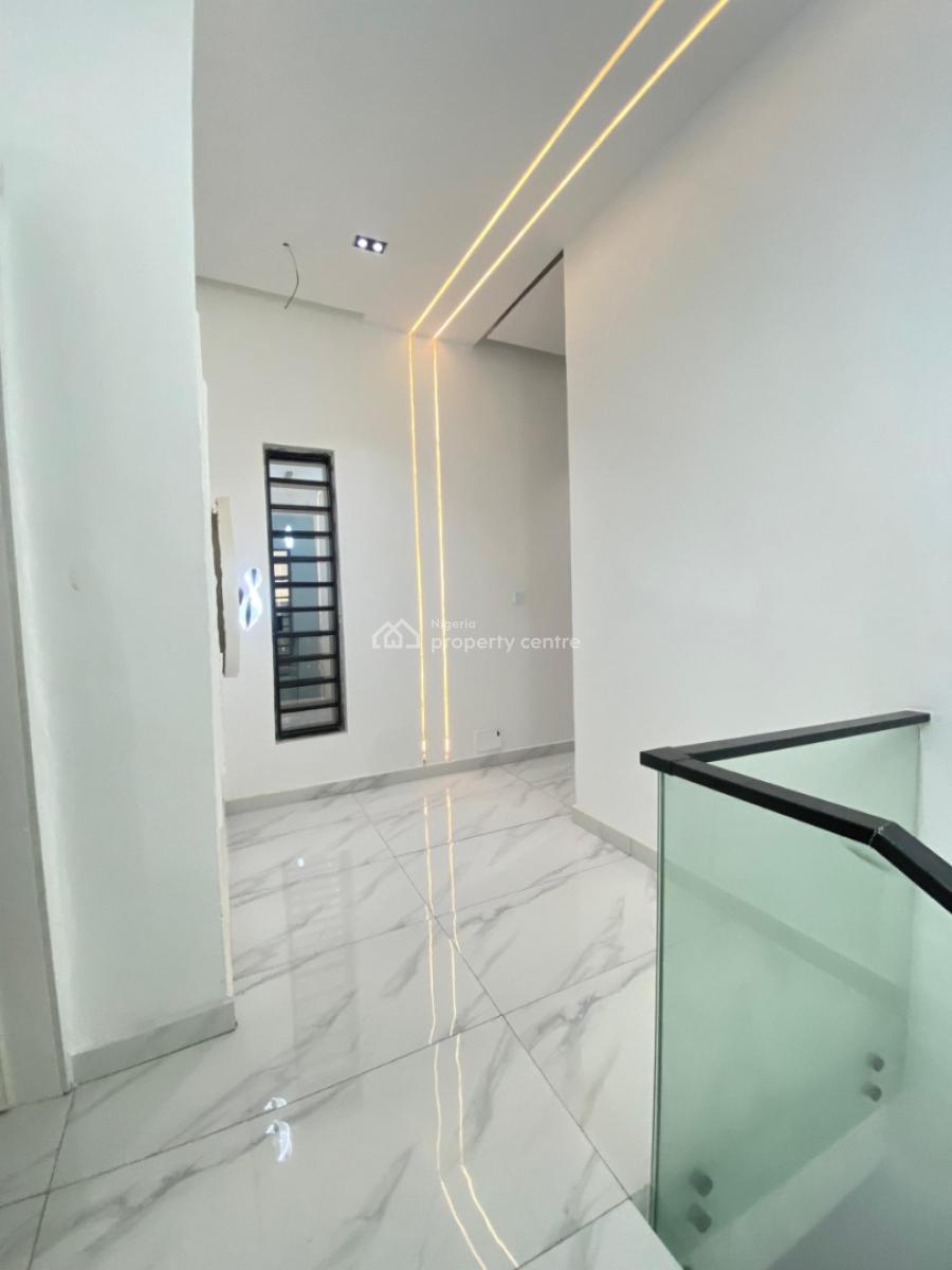 Exclusive 5 Bedroom Brand New Detached Smart House with Pool and Bq, Chevron, Lekki, Lagos, Detached Duplex for Sale