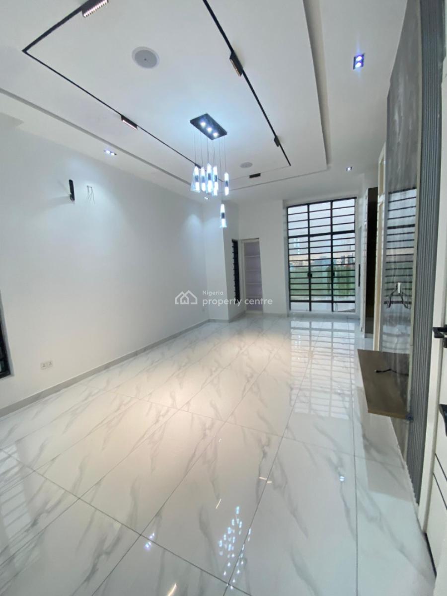 Exclusive 5 Bedroom Brand New Detached Smart House with Pool and Bq, Chevron, Lekki, Lagos, Detached Duplex for Sale