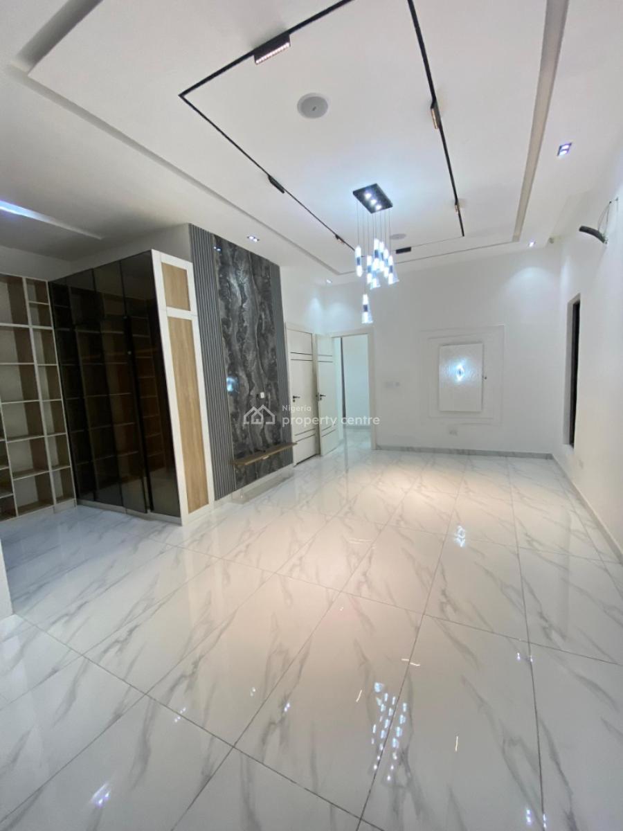 Exclusive 5 Bedroom Brand New Detached Smart House with Pool and Bq, Chevron, Lekki, Lagos, Detached Duplex for Sale