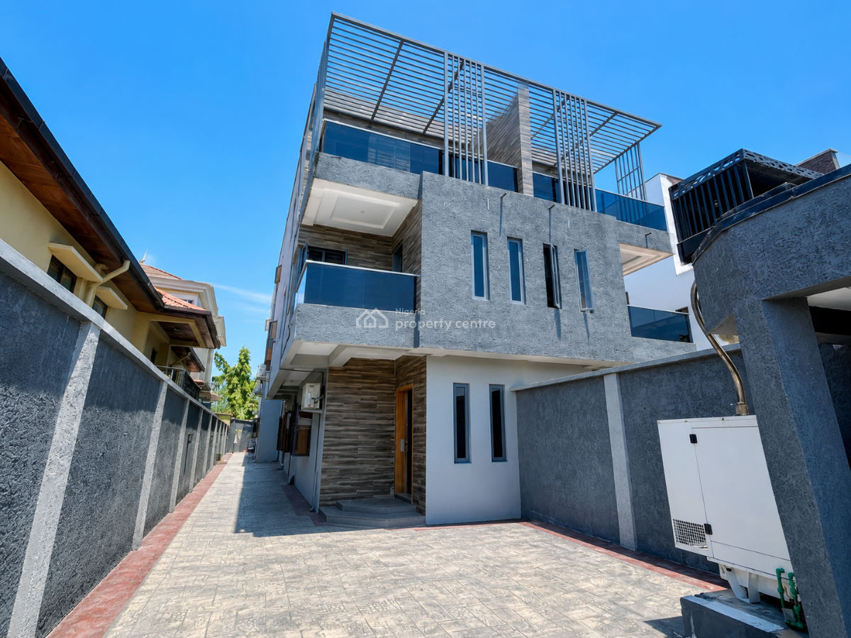 5 Bedroom Fully Furnished Semi-detached Duplex with Bq, Ikoyi, Lagos, Detached Duplex for Rent
