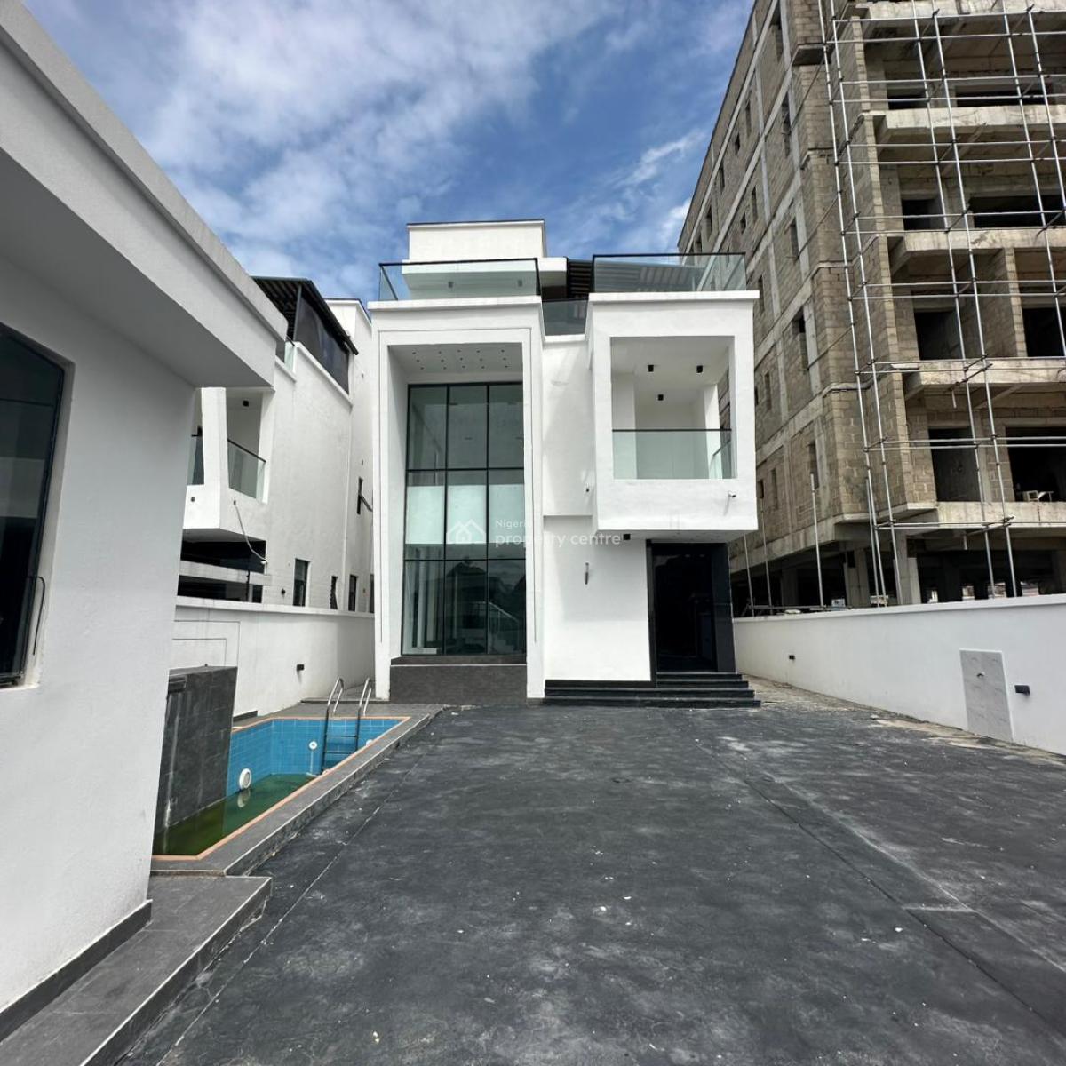 Exquisite 5 Bedroom Fully Detached Duplex with Bq, Swimming Pool, Lekki, Lekki Phase 1, Lekki, Lagos, Detached Duplex for Sale