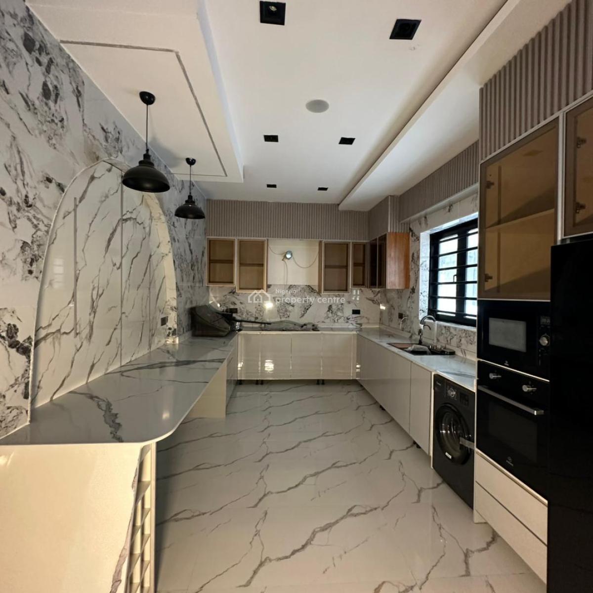 Exquisite 5 Bedroom Fully Detached Duplex with Bq, Swimming Pool, Lekki, Lekki Phase 1, Lekki, Lagos, Detached Duplex for Sale