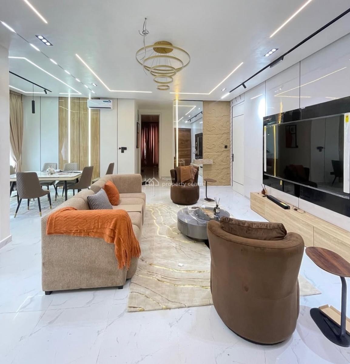 Lovely 3 Bedroom Apartment with Bq, Lekki Phase 1, Lekki Phase 1, Lekki, Lagos, Block of Flats for Sale