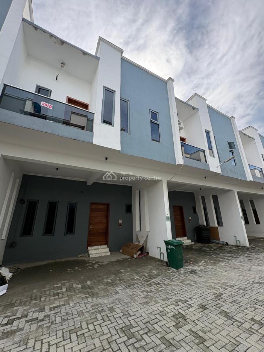 Spacious & Sharp 4 Bedroom Terrace Duplex, Ikota, Lekki, Lagos, Terraced Duplex for Rent