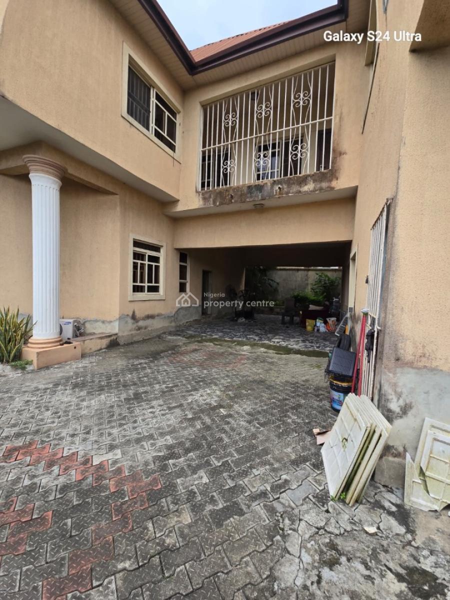 5bedroom Detached Duplex with Extra Mini Flat Upstairs and 2rooms Bq, Gated and Secured at Badore Road, Ajah, Ajah, Lagos, Detached Duplex for Sale