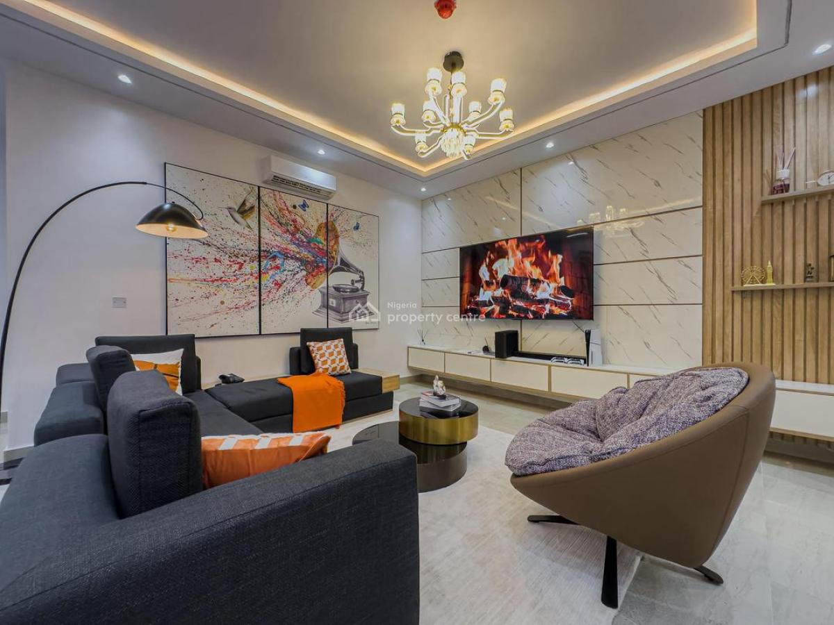 Luxury 2 Bedroom Smart Home with City View and Sea View, Lekki Phase 1, Lekki, Lagos, Flat / Apartment Short Let