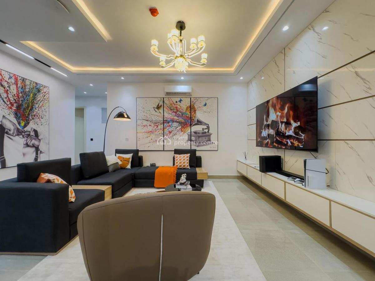 Luxury 2 Bedroom Smart Home with City View and Sea View, Lekki Phase 1, Lekki, Lagos, Flat / Apartment Short Let