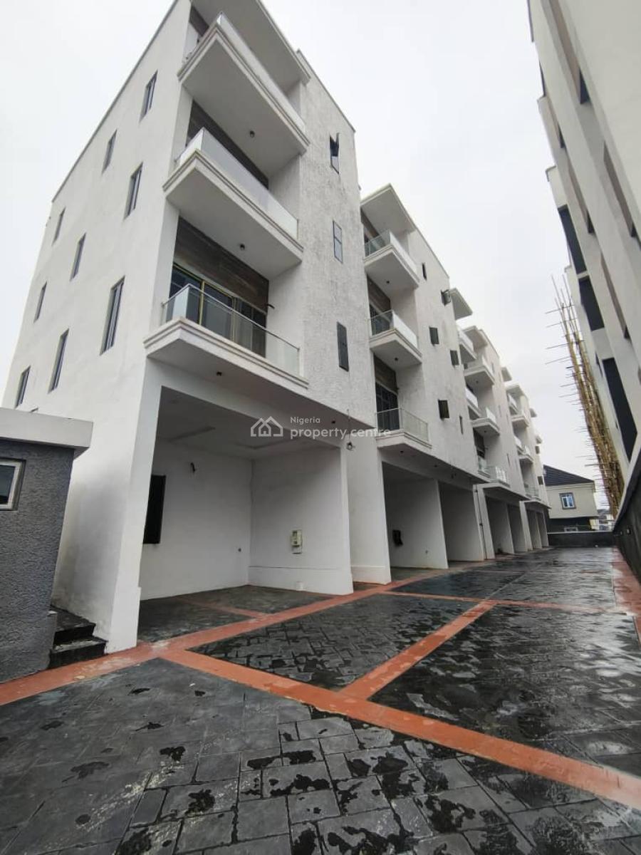 Brand New Luxury 5 Bedroom Townhouse with Bq, Chevron Drive, Lekki, Lagos, Detached Duplex for Rent