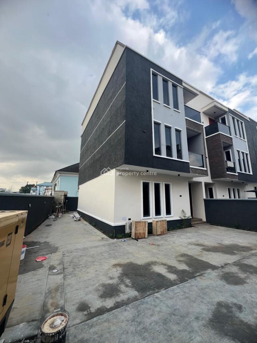 Newly Built, Furnished & Serviced 4 Bedroom Terrace Duplex & Bq, Awuse Estate, Opebi, Ikeja, Lagos, Terraced Duplex for Rent