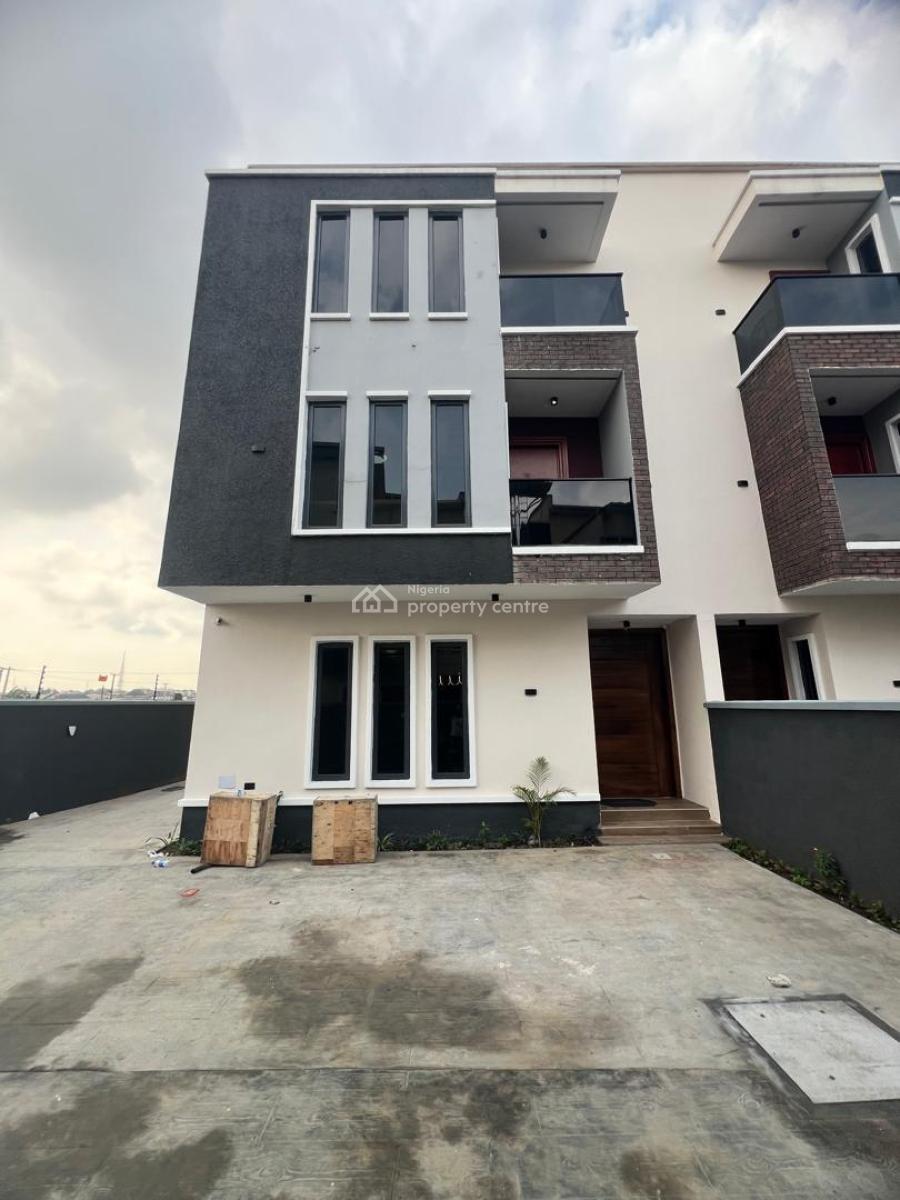 Newly Built, Furnished & Serviced 4 Bedroom Terrace Duplex & Bq, Awuse Estate, Opebi, Ikeja, Lagos, Terraced Duplex for Rent
