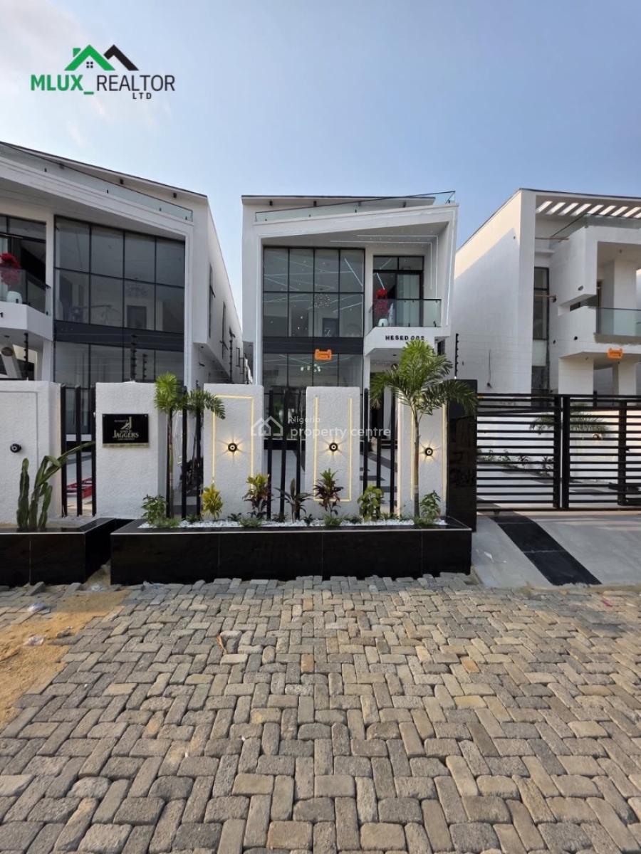 Beautifully Crafted 5-bedroom Fully Detached Duplex with Bq, Ajah, Lagos, Detached Duplex for Sale