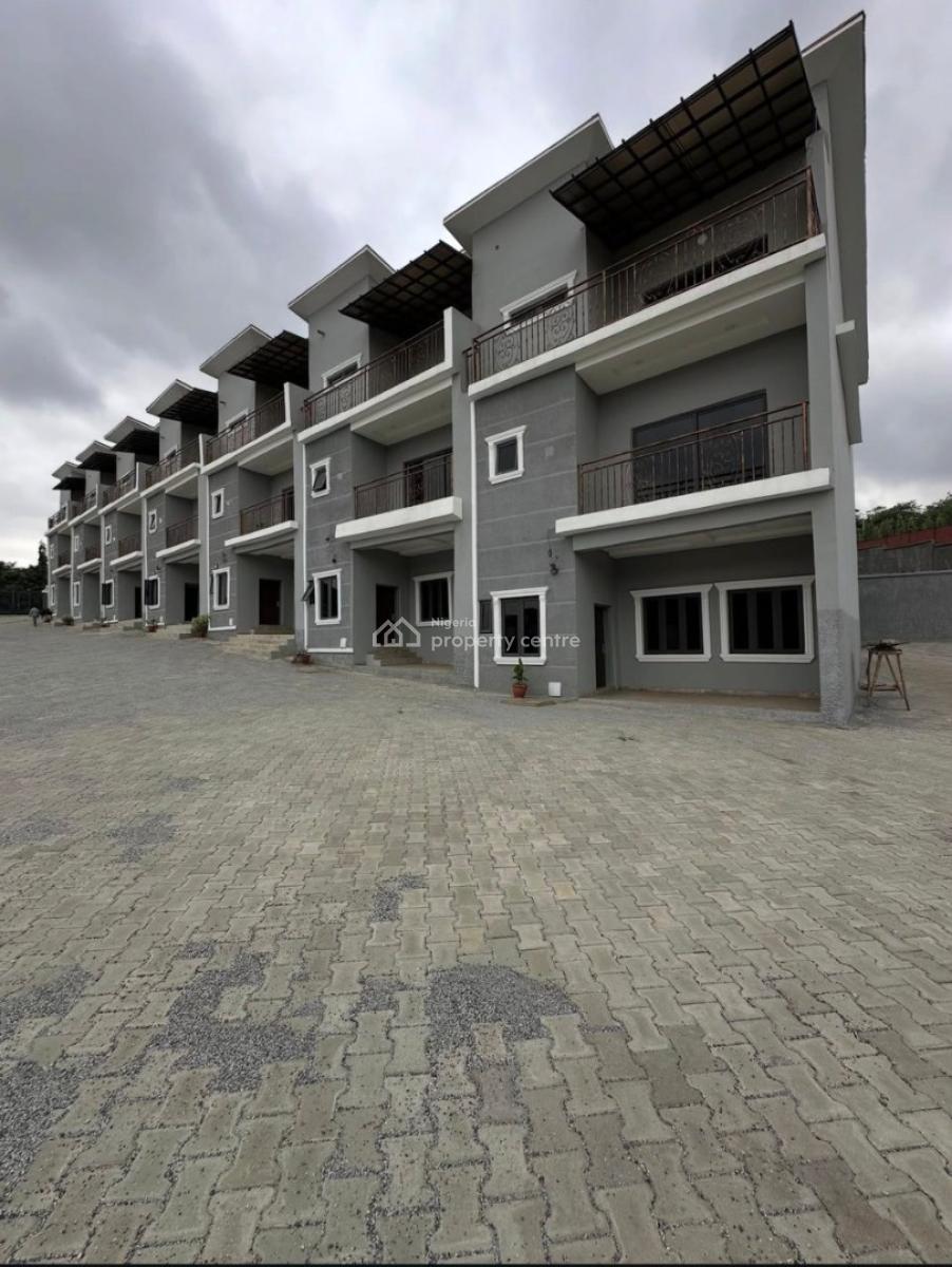 Corporate Lease: 7 Units of 4 Bedroom Terrace Duplex + Boys Quarters, Apologies Legislative Quarters, Gudu, Abuja, Terraced Duplex for Rent