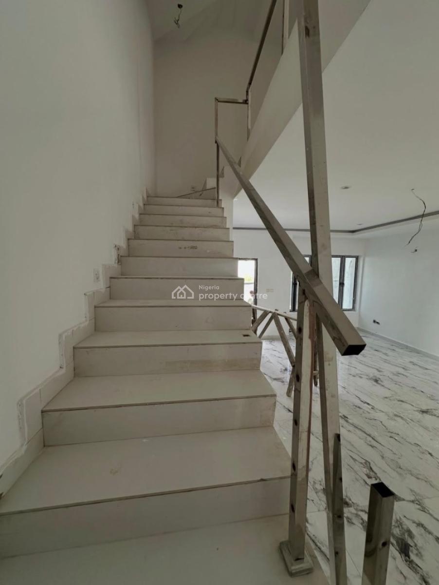 Newly Built 4 Bedrooms Tarreced Duplex with Boys Quarters, Jabi, Abuja, Terraced Duplex for Rent