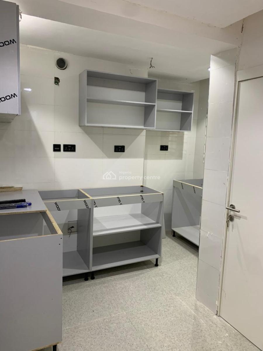Brand New Self Service 2 Units of 3 Bedroom with Bq in an Estate, Meadow Hall Road, Lekki Phase 1, Lekki, Lagos, Flat / Apartment for Rent