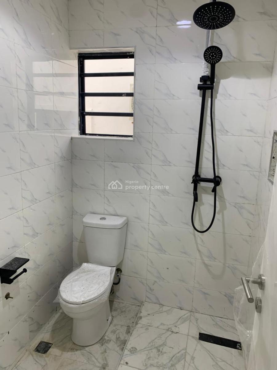 Brand New Self Service 2 Units of 3 Bedroom with Bq in an Estate, Meadow Hall Road, Lekki Phase 1, Lekki, Lagos, Flat / Apartment for Rent