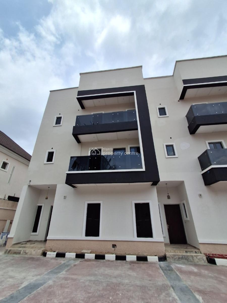 Brand New Fully Finished 4 Bedroom Terrace Duplex  with 1 Room Bq, Aso Drive, By Presidential Villa, Maitama District, Abuja, Terraced Duplex for Sale