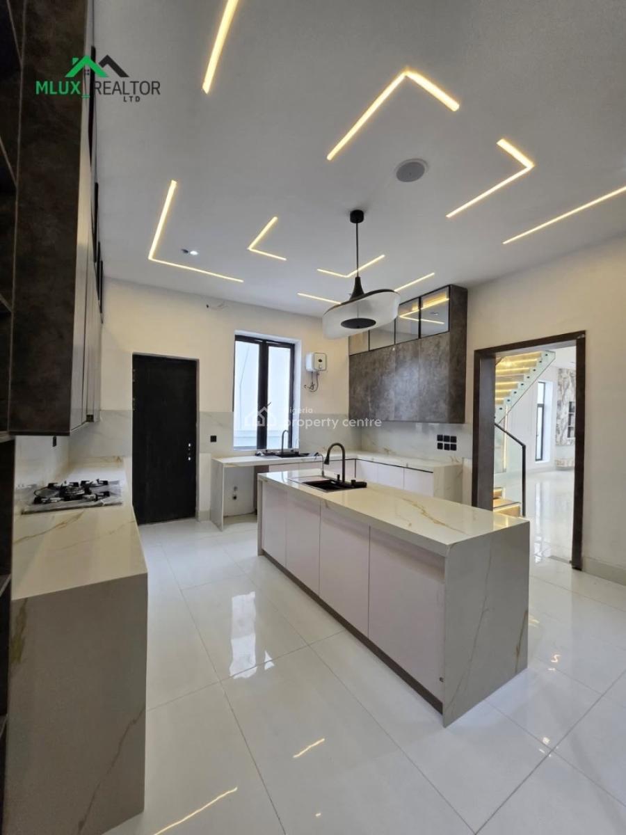 Crafted 5-bedroom Fully Detached Duplex with Bq and Pool, Ajah, Lagos, Detached Duplex for Sale