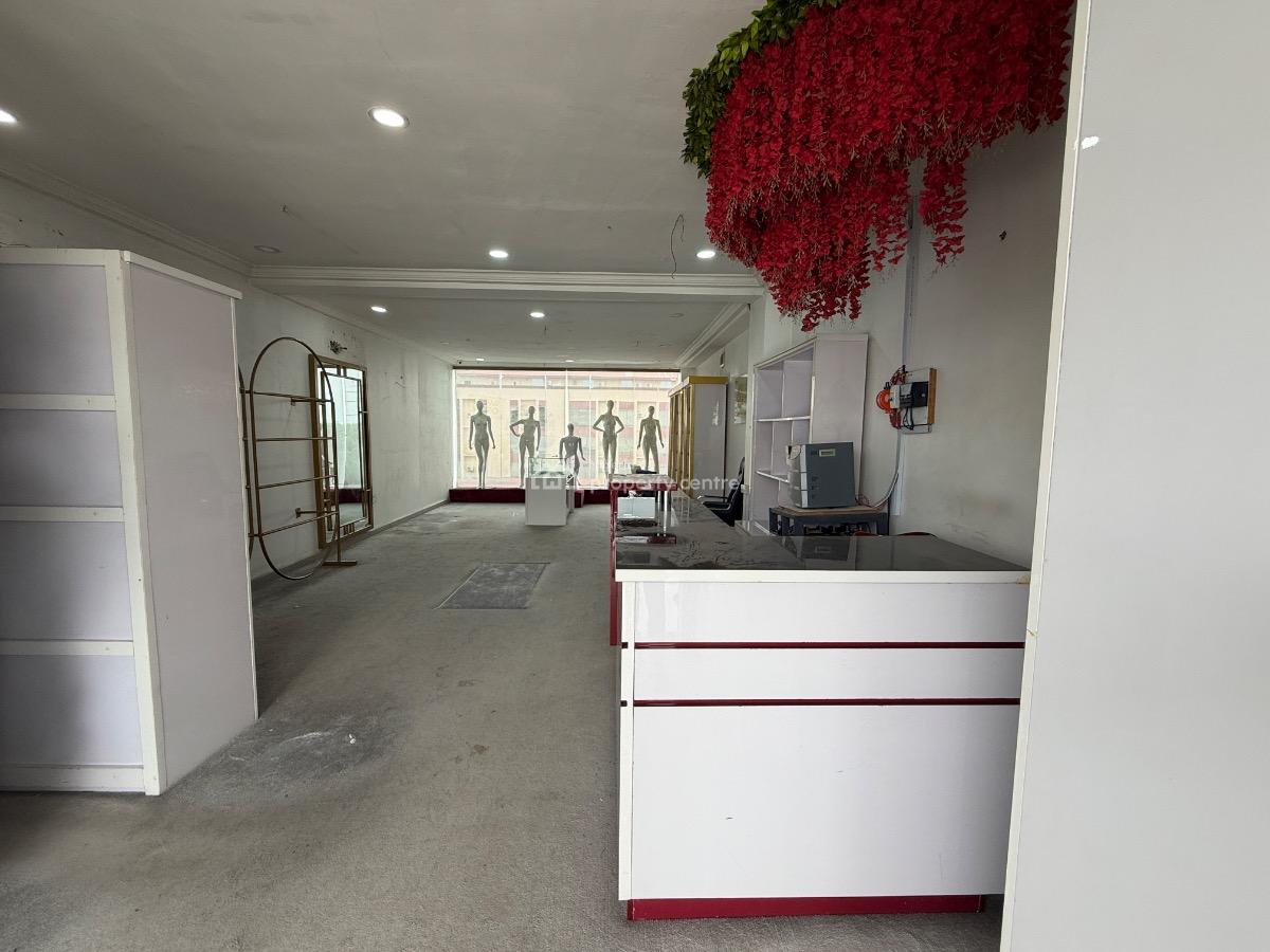 Serviced 60sqm Shop / Office Space on Third Floor with Elevator, Wuse 2, Abuja, Office Space for Rent