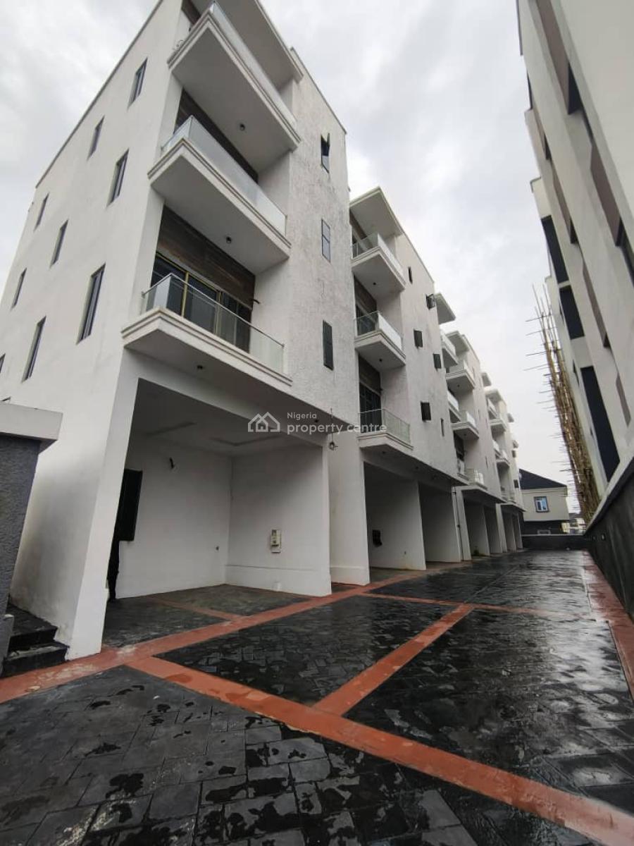 Luxury Brand New 5 Bedroom Townhouse with Bq, Chevron, Lekki, Lagos, House for Rent
