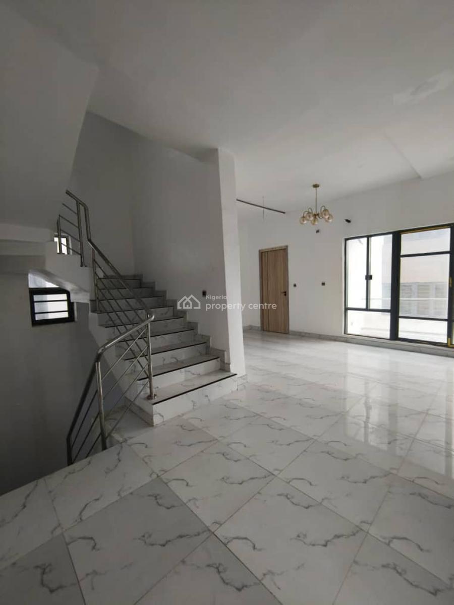 Luxury Brand New 5 Bedroom Townhouse with Bq, Chevron, Lekki, Lagos, House for Rent