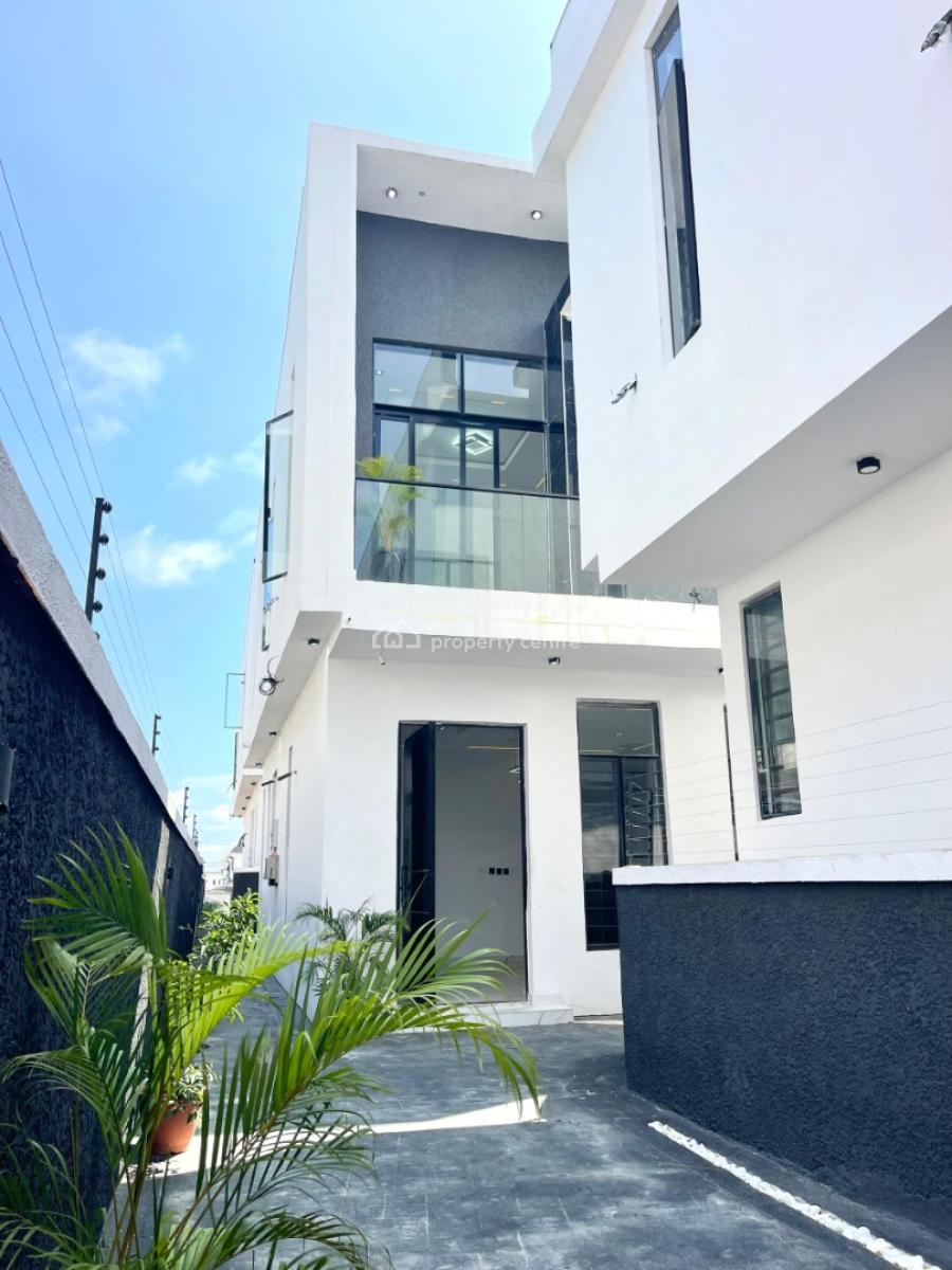Elegantly Built 4 Bedroom Semi Detached Duplex with a Room Bq, Ikota, Lekki, Lagos, Semi-detached Duplex for Sale
