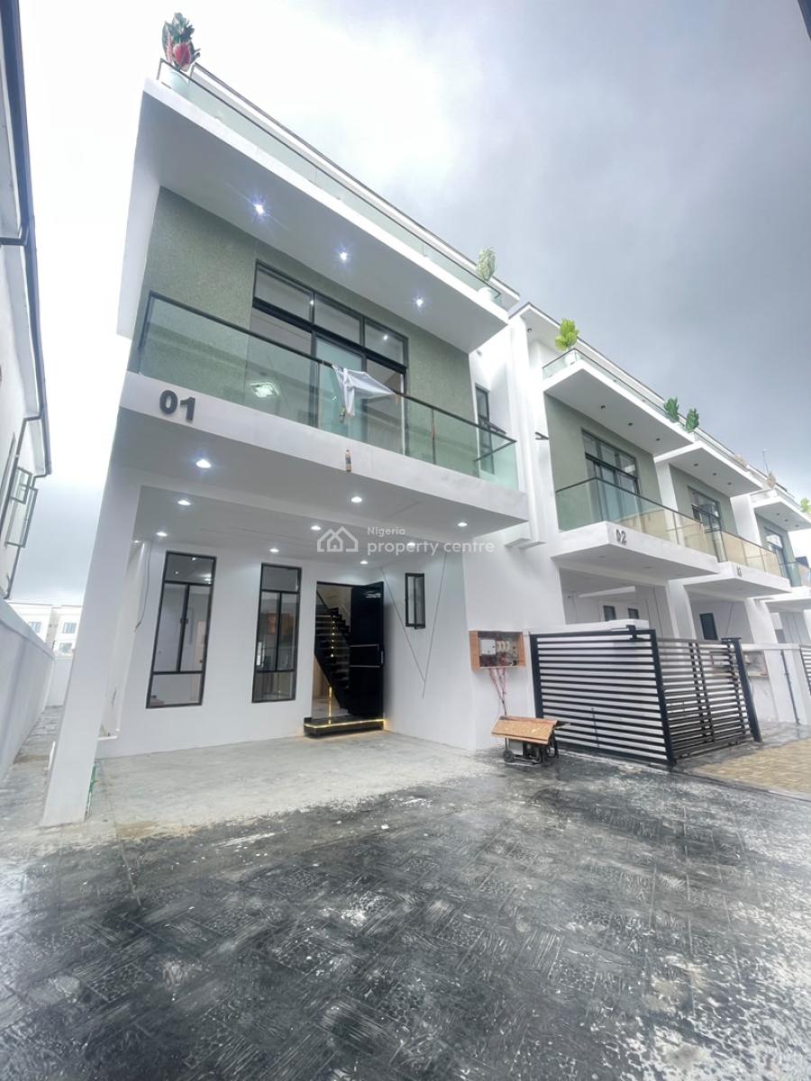 Nicely Built 4 Bedroom Semi Detached Duplex, Ikota, Lekki, Lagos, Semi-detached Duplex for Sale