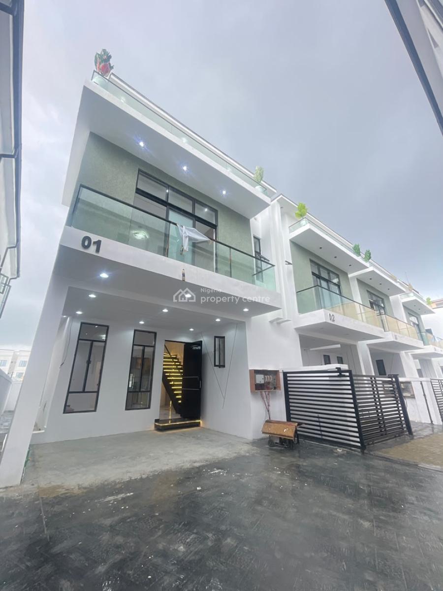 Nicely Built 4 Bedroom Semi Detached Duplex, Ikota, Lekki, Lagos, Semi-detached Duplex for Sale