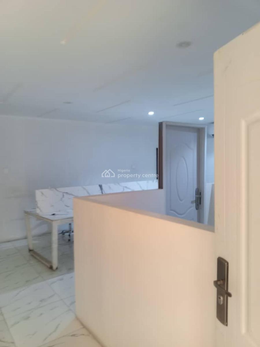 Super Clean 3 Bedrooms Flat for Office with Inverter & Ac, Area 2, Garki, Abuja, House for Rent