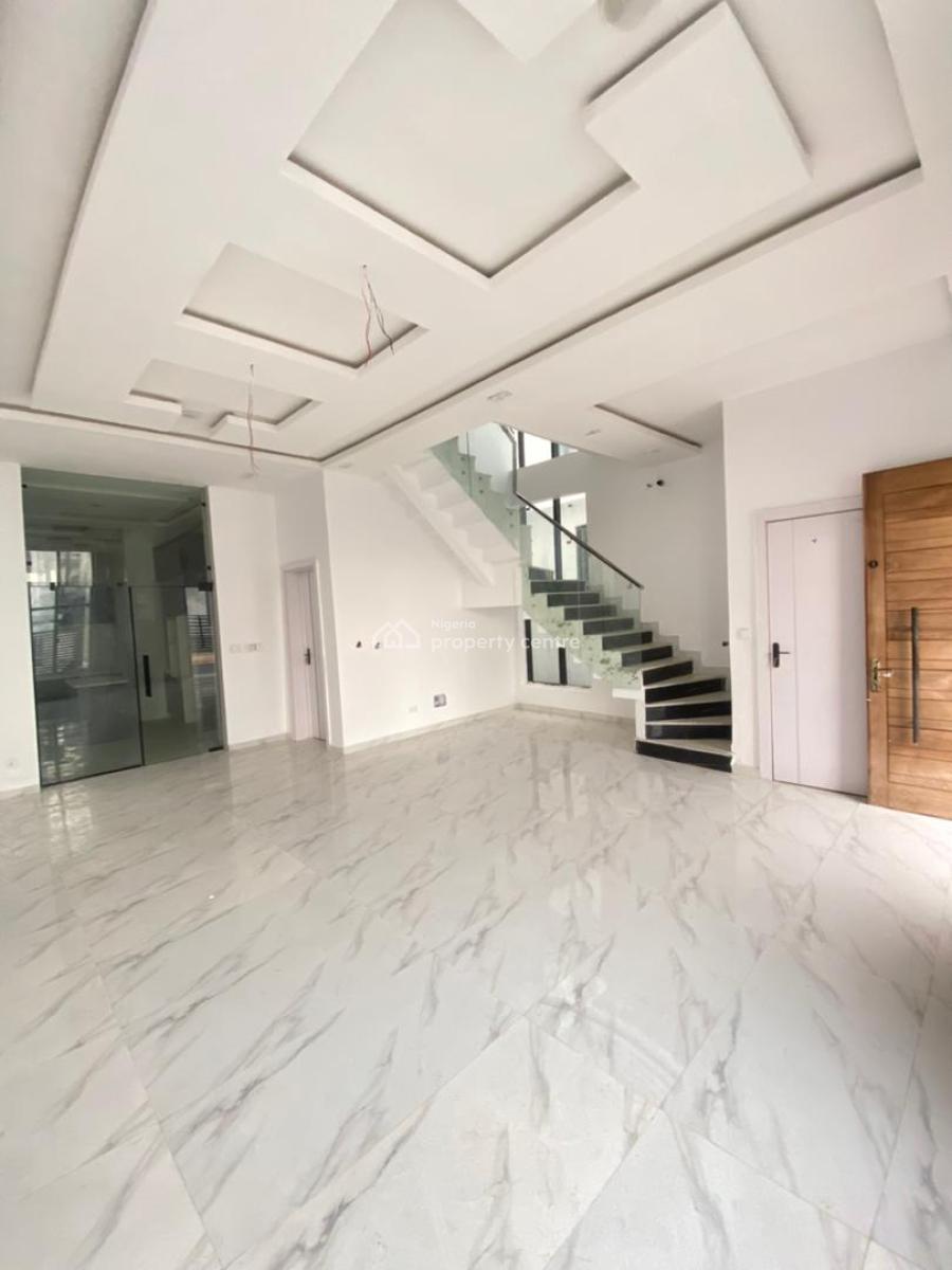 Newly Built 4 Bedroom Modern Fully Detached Duplex with Bq and Pool, Newly Built 4 Bed Modern Detached Duplex with Bq and Pool in Chevron, Lekki, Lagos, Detached Duplex for Sale