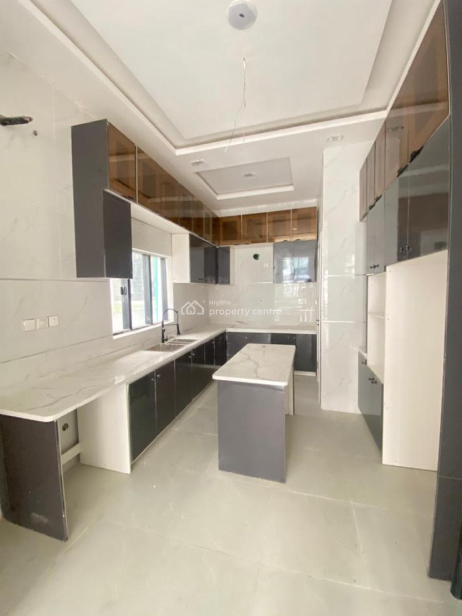 Newly Built 4 Bedroom Modern Fully Detached Duplex with Bq and Pool, Newly Built 4 Bed Modern Detached Duplex with Bq and Pool in Chevron, Lekki, Lagos, Detached Duplex for Sale