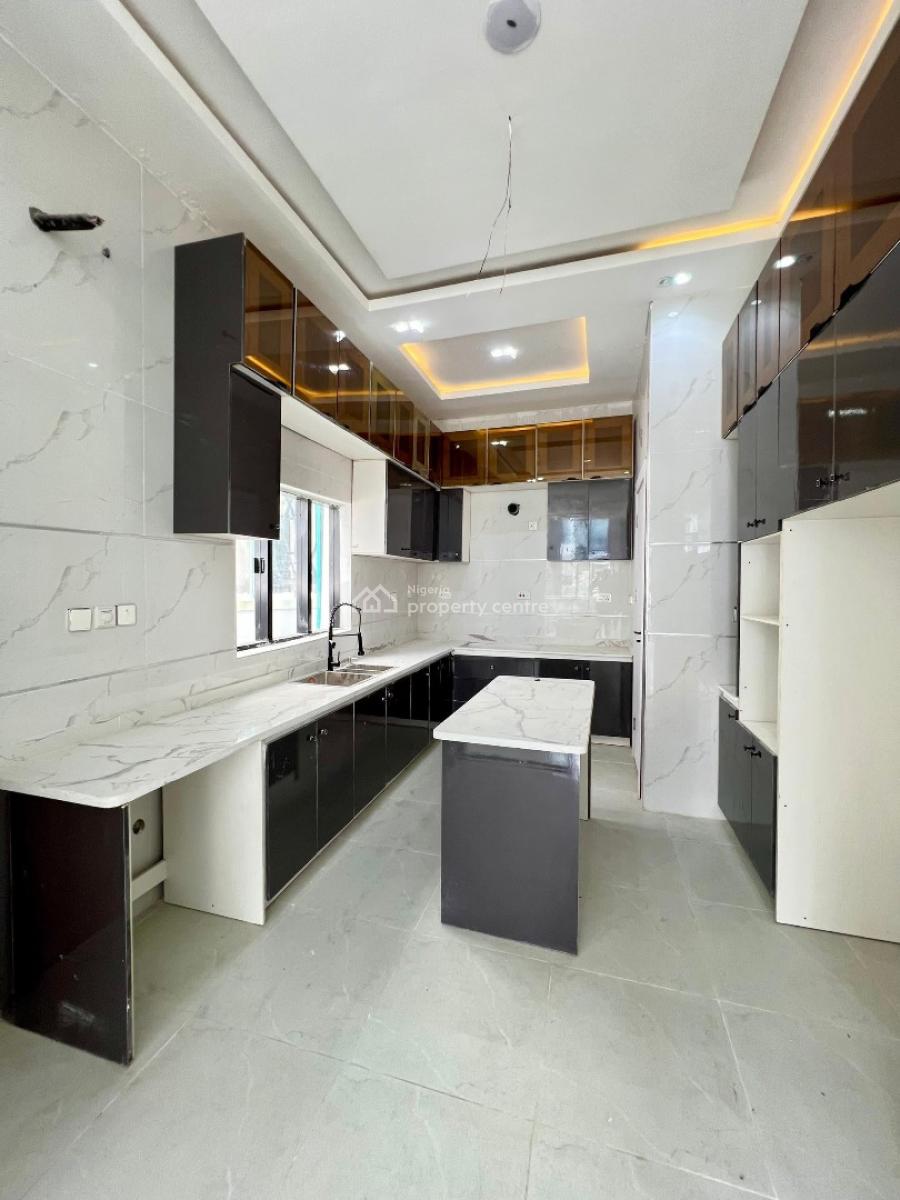 5 Bed Fully Detached Duplex with Pool and Bq, Chevron, Lekki, Lagos, Detached Duplex for Sale
