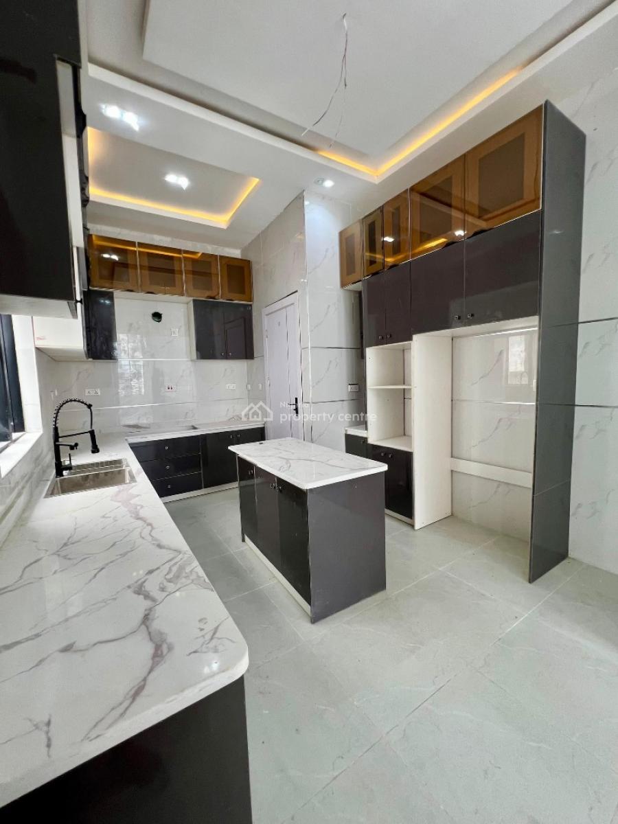 5 Bed Fully Detached Duplex with Pool and Bq, Chevron, Lekki, Lagos, Detached Duplex for Sale
