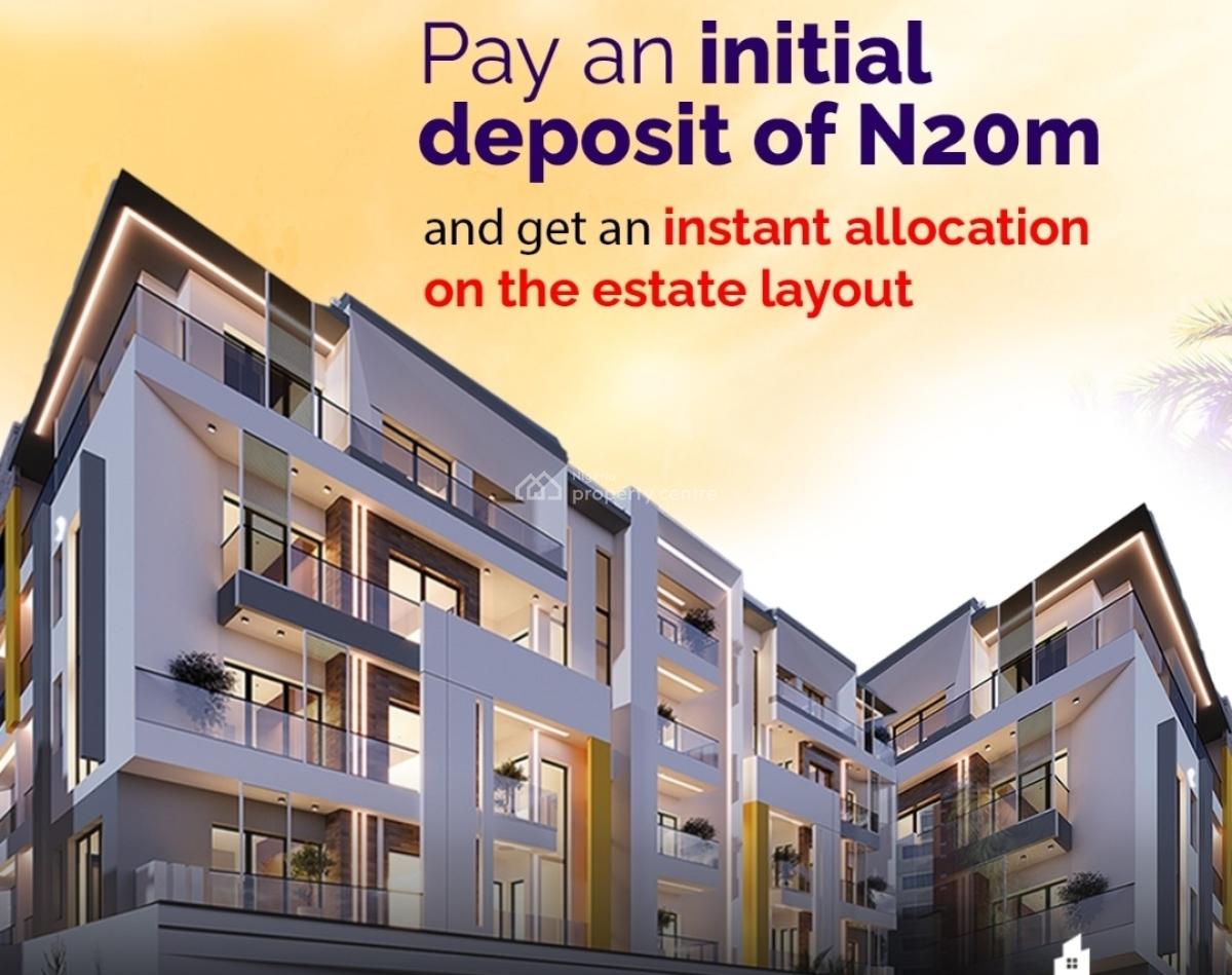 2 Bedroom Flat with Deposit Off-plan, Lekki Foreshore, Lekki Phase 1, Lekki, Lagos, Flat / Apartment for Sale