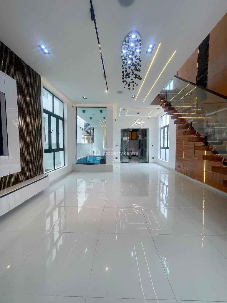 Luxury 5 Bedroom Fully Detached Duplex with Pool and Bq, Ikota, Lekki, Lagos, Detached Duplex for Sale