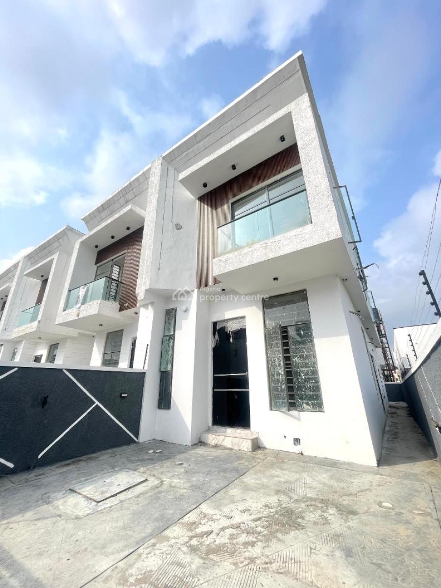 Well Built 4 Bedroom Semi Detached Duplex with Bq, Ikota, Lekki, Lagos, Semi-detached Duplex for Sale