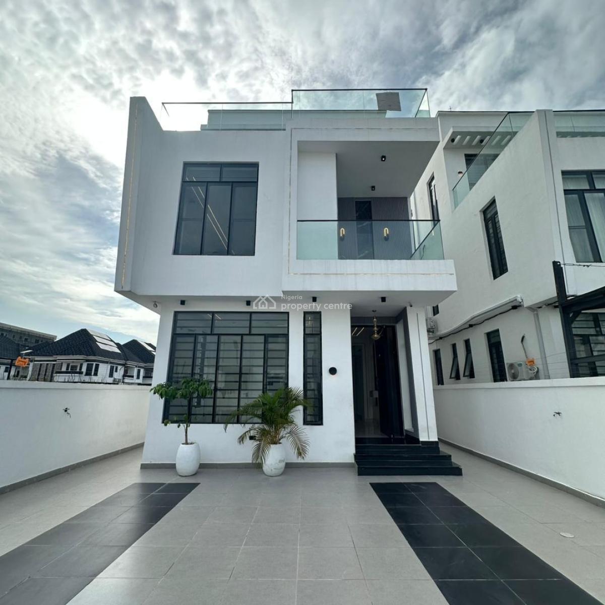 Exclusive Spacious 5 Bedroom Detached with Pool, Cinema, Bq, Rooftop, Lekki Phase One Proper, Lekki, Lagos, Detached Duplex for Sale
