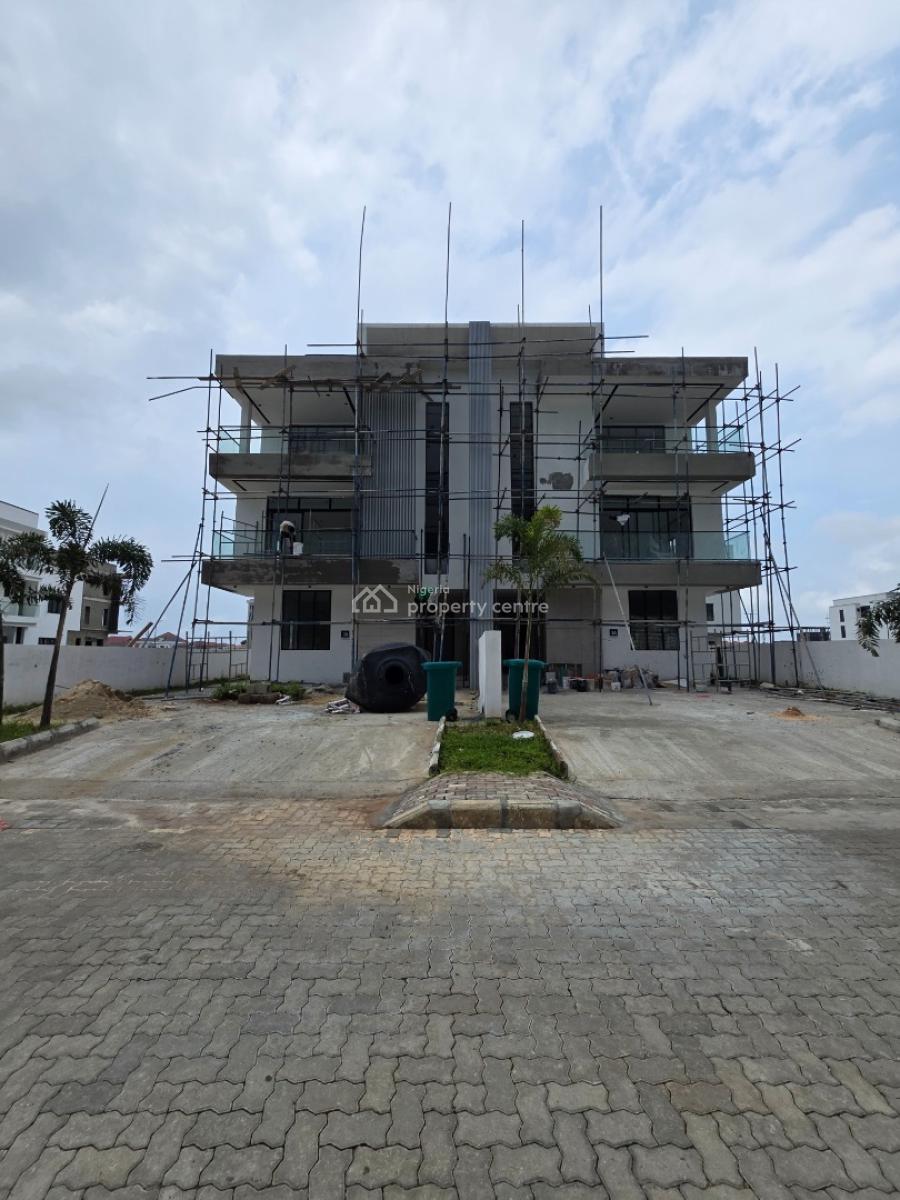 Massive 6 Bedroom Semi-detached Duplex with Swimming Pool, Hampton Bay Estate, Ikate, Lekki, Lagos, Semi-detached Duplex for Sale