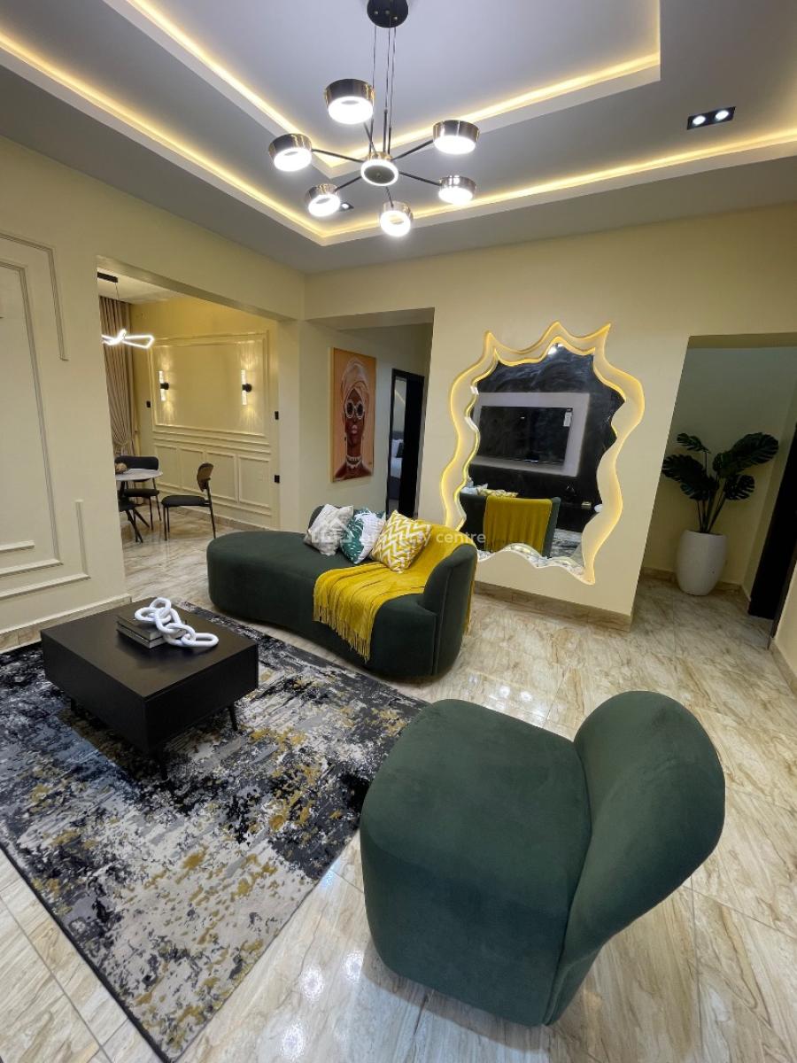 Furnished 2 Bedrooms Apartment, Success Fleet, Jahi, Abuja, Flat / Apartment for Rent