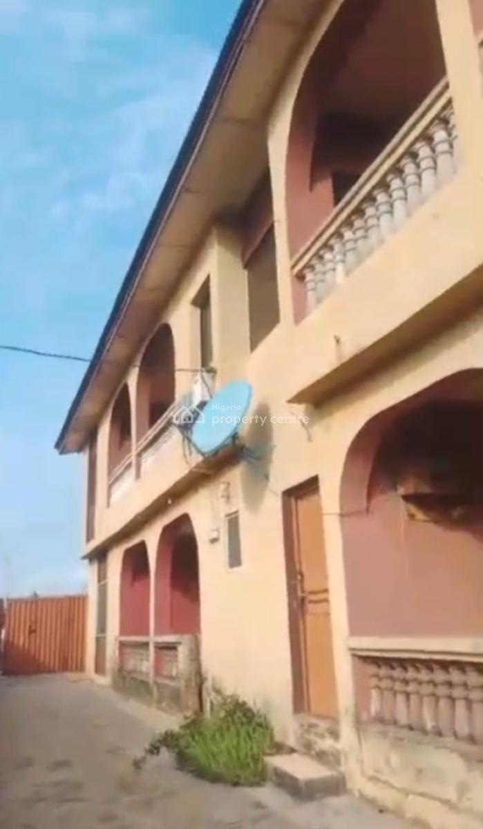 4 Units 3 Bedroom Flat on a Full Plot Cornerpiece, Ekoro, Abule Egba, Agege, Lagos, Block of Flats for Sale
