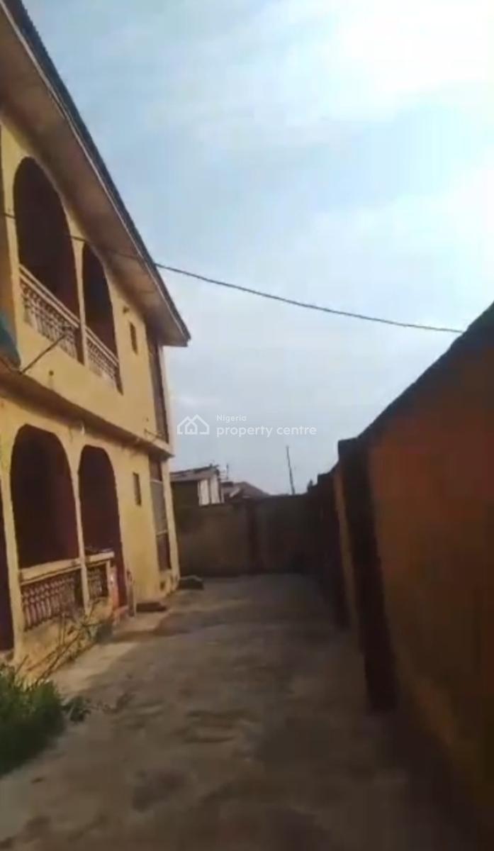 4 Units 3 Bedroom Flat on a Full Plot Cornerpiece, Ekoro, Abule Egba, Agege, Lagos, Block of Flats for Sale