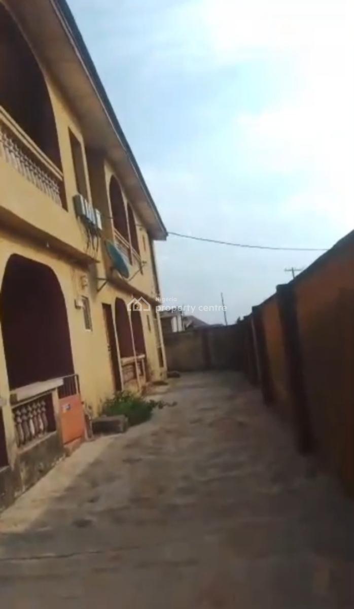 4 Units 3 Bedroom Flat on a Full Plot Cornerpiece, Ekoro, Abule Egba, Agege, Lagos, Block of Flats for Sale