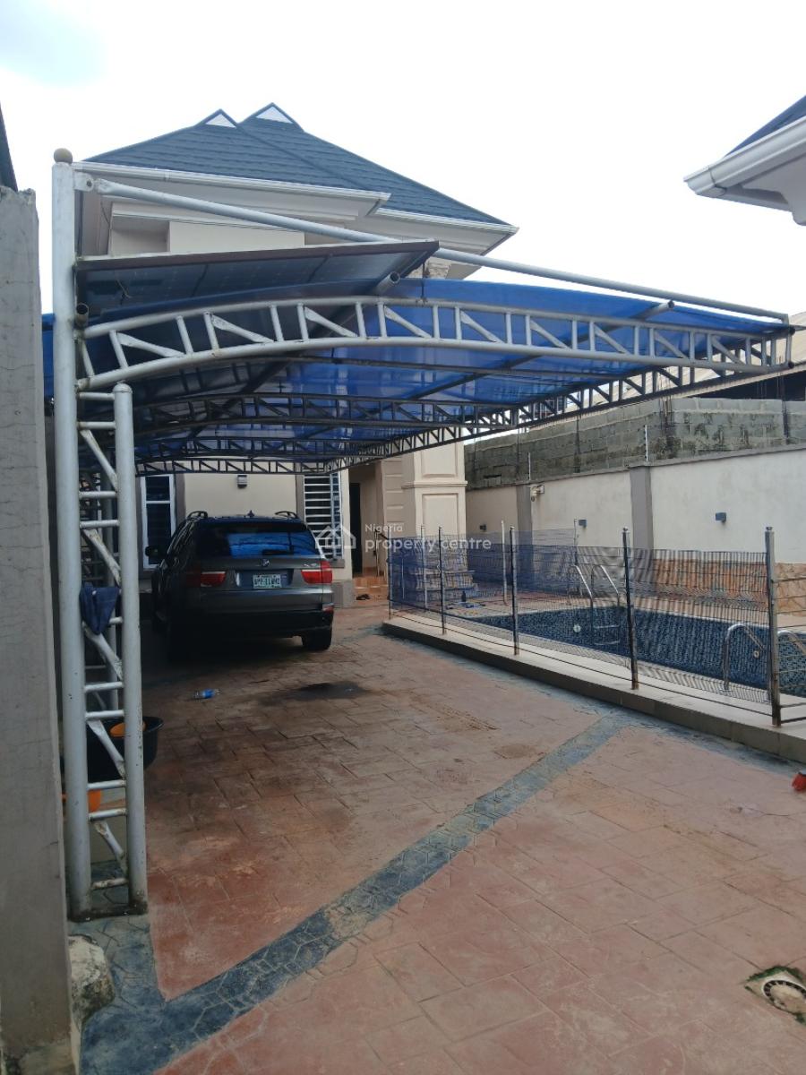 Well Built 5 Bedroom Duplex with a Room Boys Quarter, Iroko Estate, Isheri-idimu, Idimu, Lagos, Detached Duplex for Sale