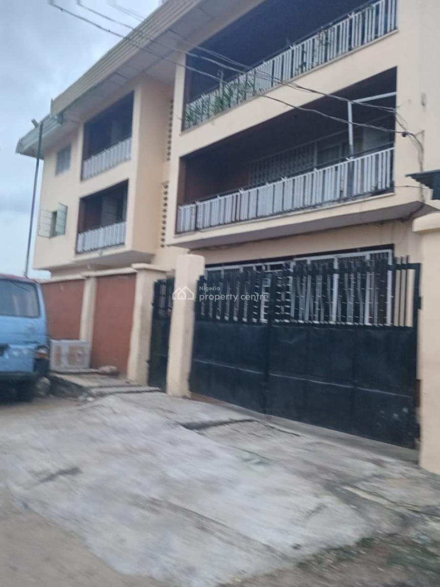 Income Producing Asset: 6 Unit of a Spacious 3 Bedroom and 4 Shop, Orile, Iganmu, Lagos, Office Space for Sale